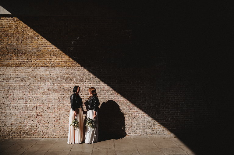 Motel studio hoxton arches wedding photographer east london